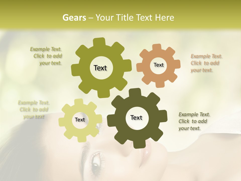 Meal Bun Cheeseburger PowerPoint Template