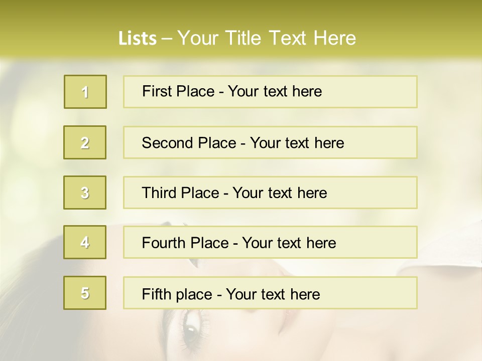 Meal Bun Cheeseburger PowerPoint Template