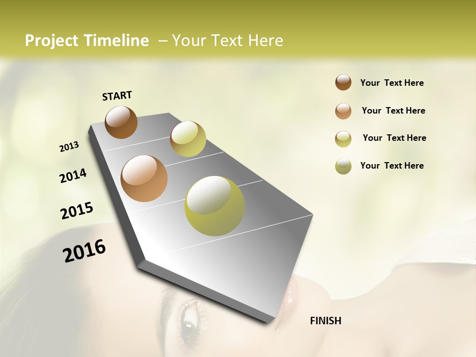 Meal Bun Cheeseburger PowerPoint Template