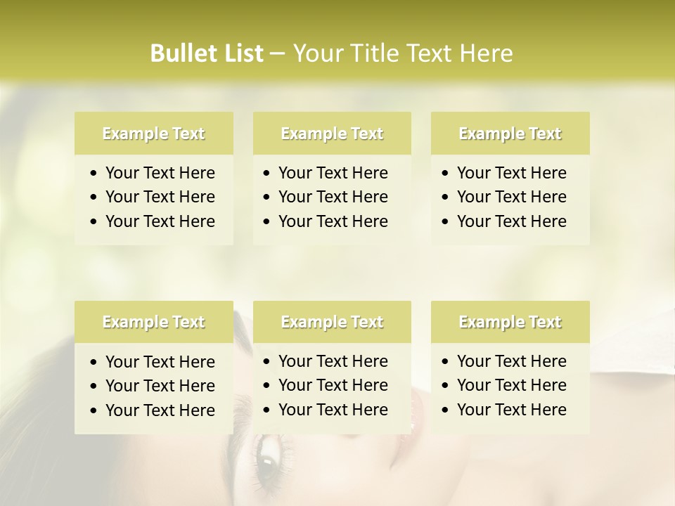 Meal Bun Cheeseburger PowerPoint Template