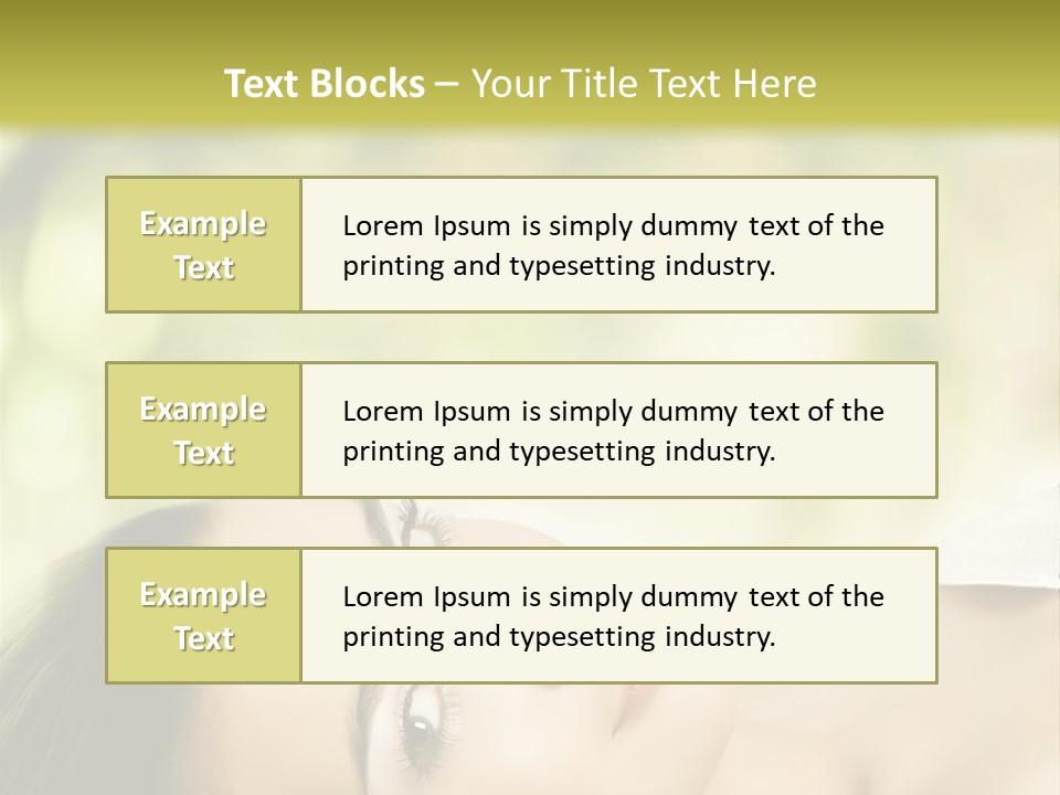 Meal Bun Cheeseburger PowerPoint Template