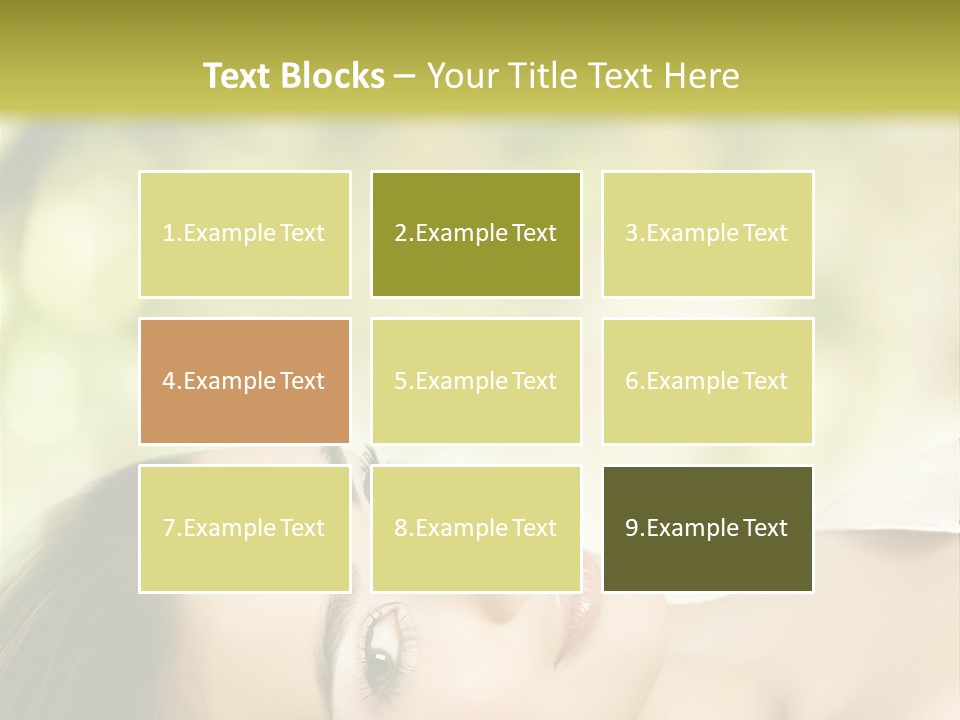 Meal Bun Cheeseburger PowerPoint Template