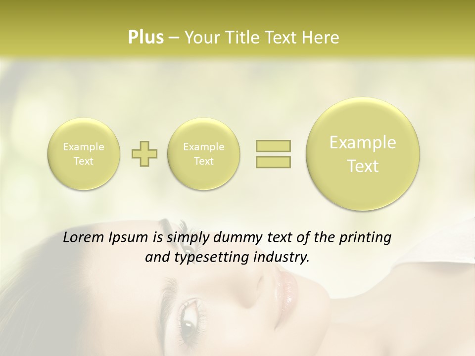 Meal Bun Cheeseburger PowerPoint Template