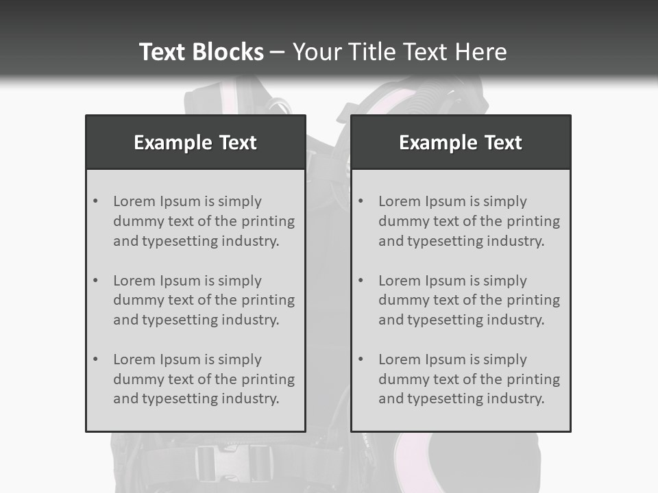 Exploration Deep Buoyancy PowerPoint Template