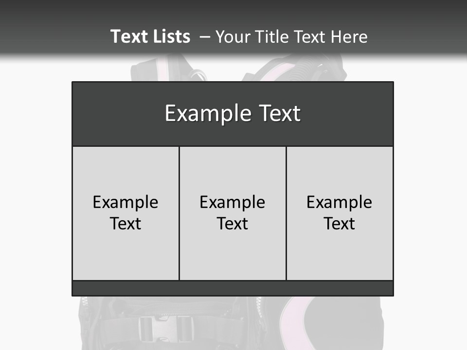 Exploration Deep Buoyancy PowerPoint Template