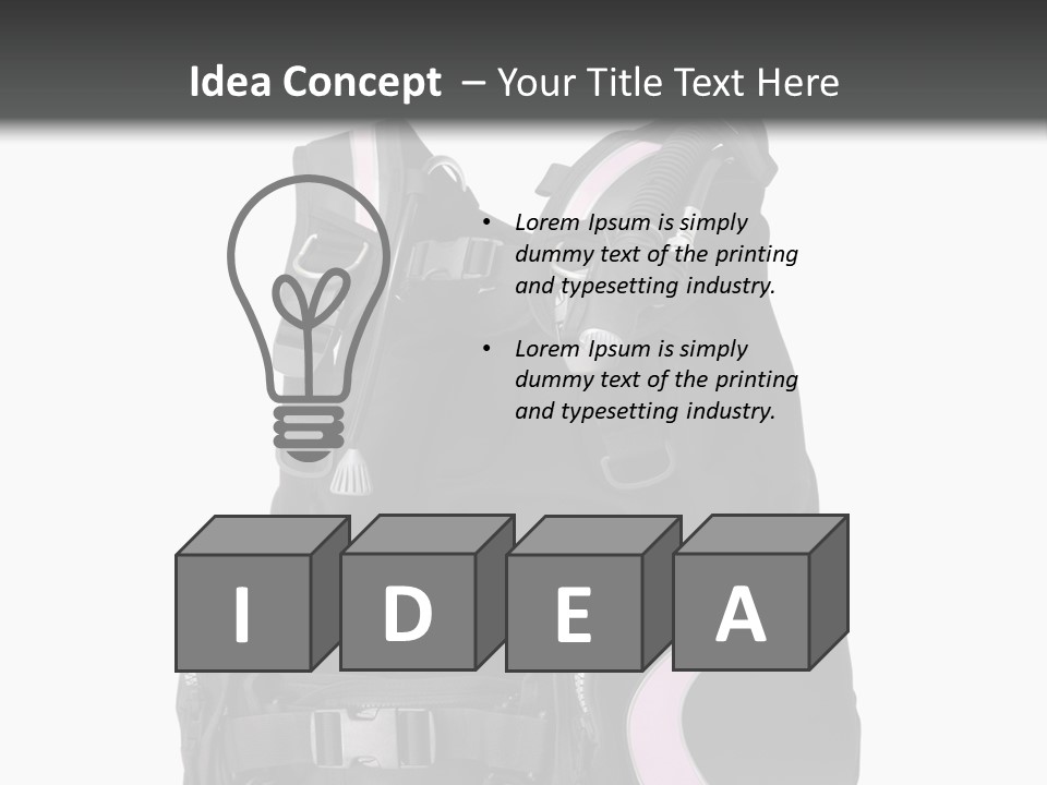 Exploration Deep Buoyancy PowerPoint Template