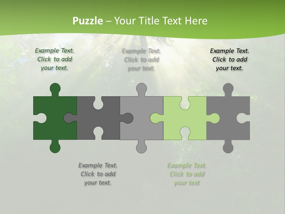 Bush Inspiration Sun PowerPoint Template