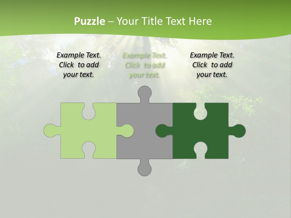 Bush Inspiration Sun PowerPoint Template