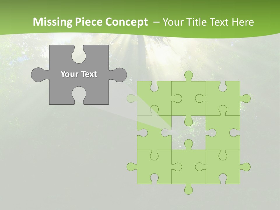 Bush Inspiration Sun PowerPoint Template