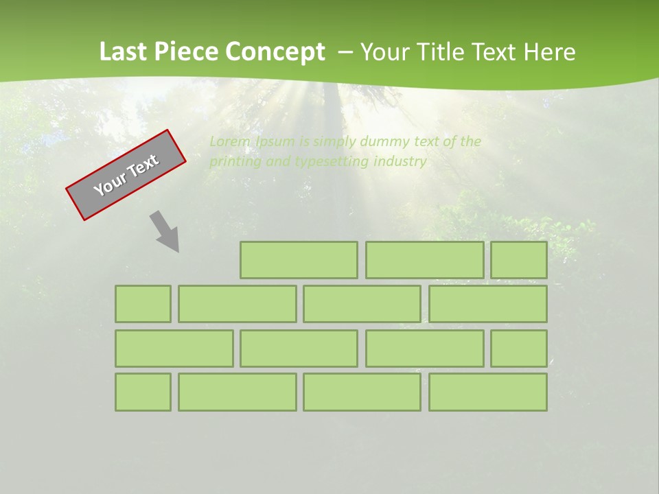 Bush Inspiration Sun PowerPoint Template