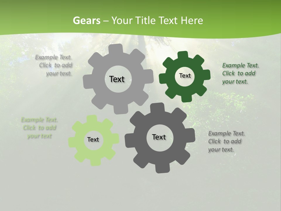 Bush Inspiration Sun PowerPoint Template