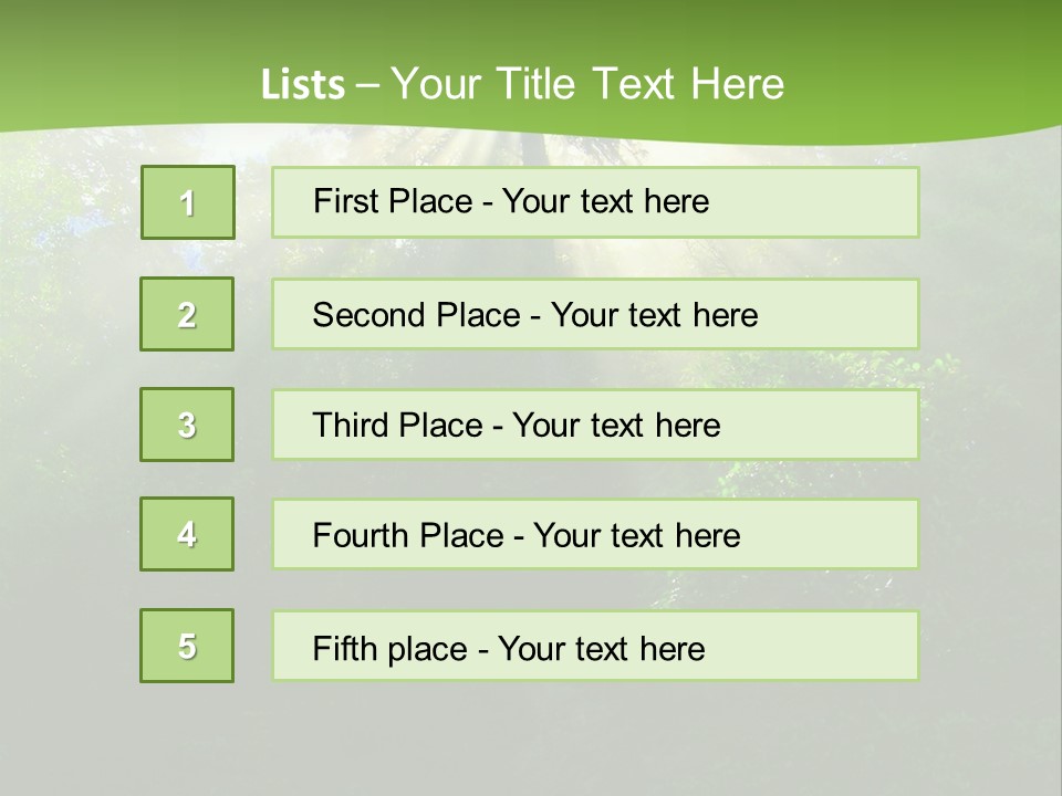 Bush Inspiration Sun PowerPoint Template
