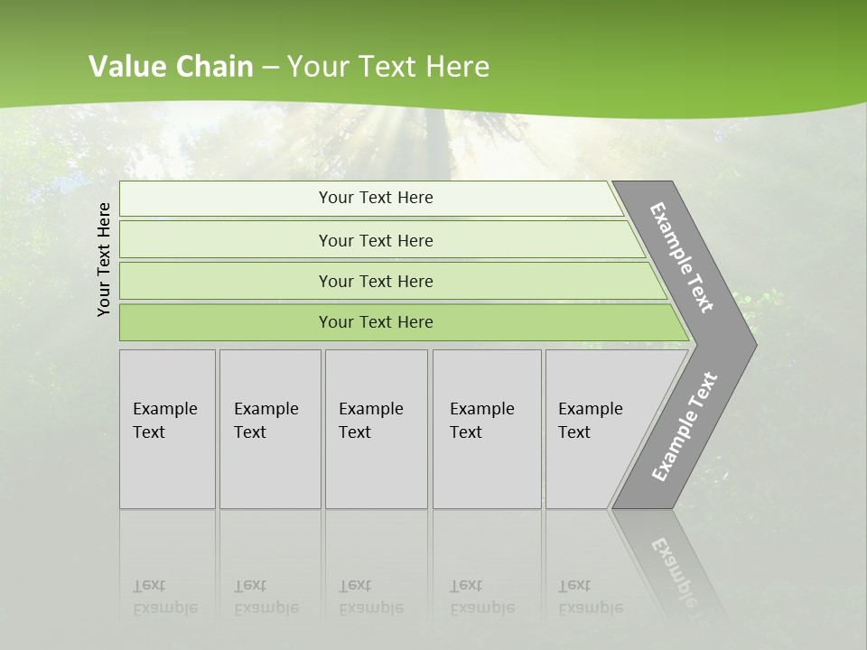 Bush Inspiration Sun PowerPoint Template