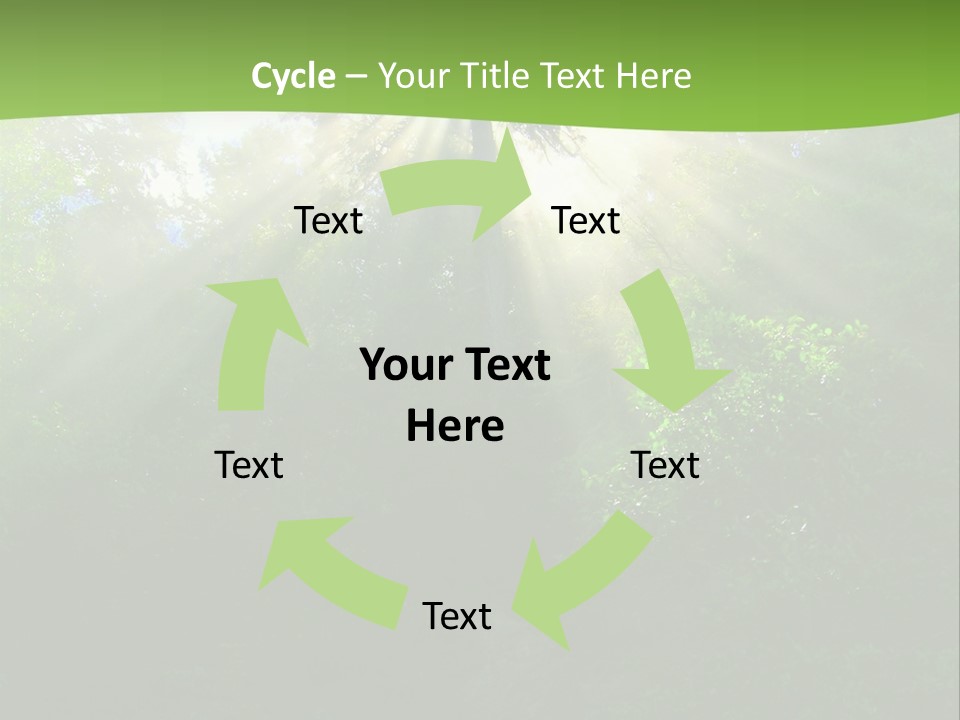 Bush Inspiration Sun PowerPoint Template