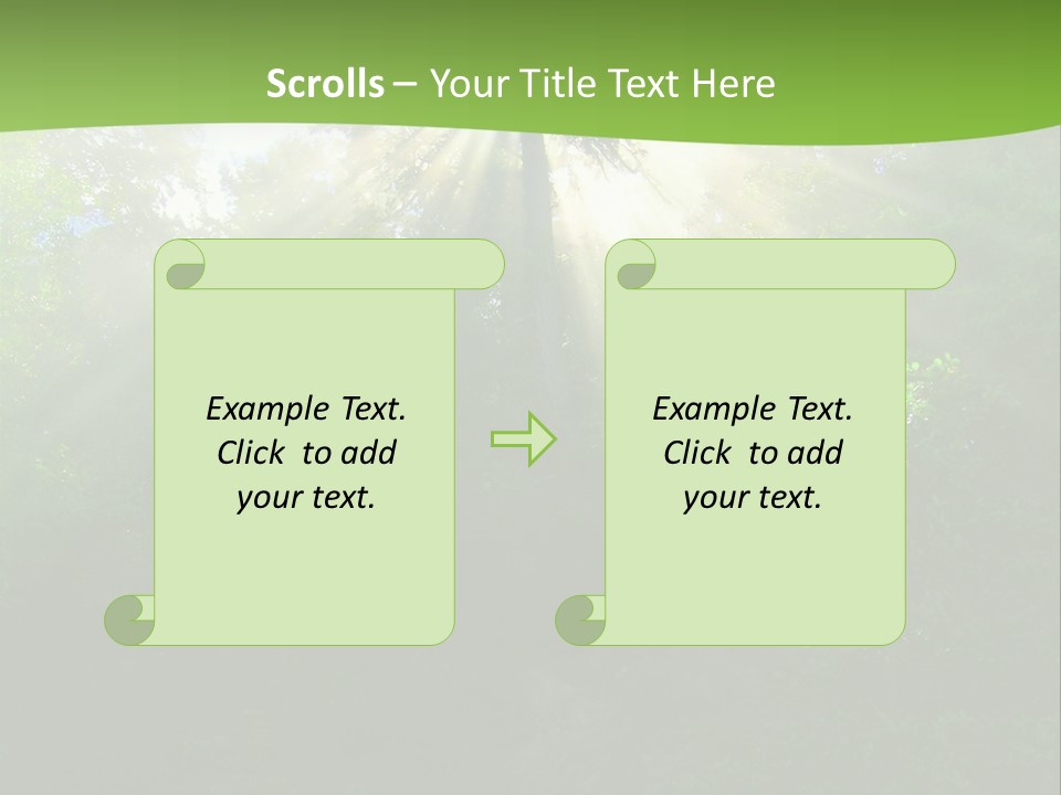 Bush Inspiration Sun PowerPoint Template