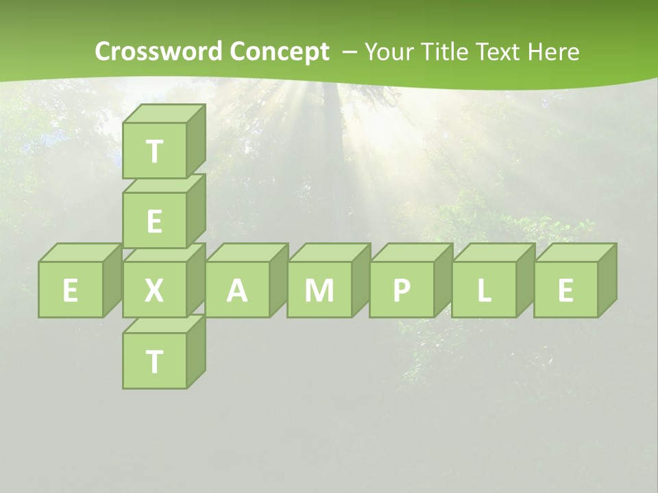 Bush Inspiration Sun PowerPoint Template