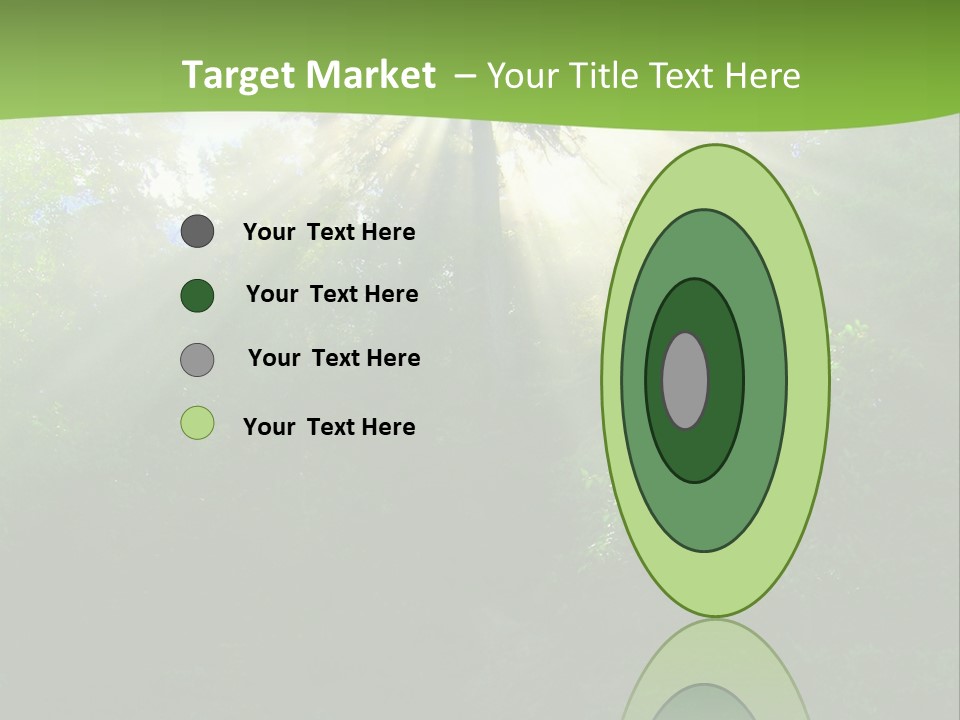 Bush Inspiration Sun PowerPoint Template