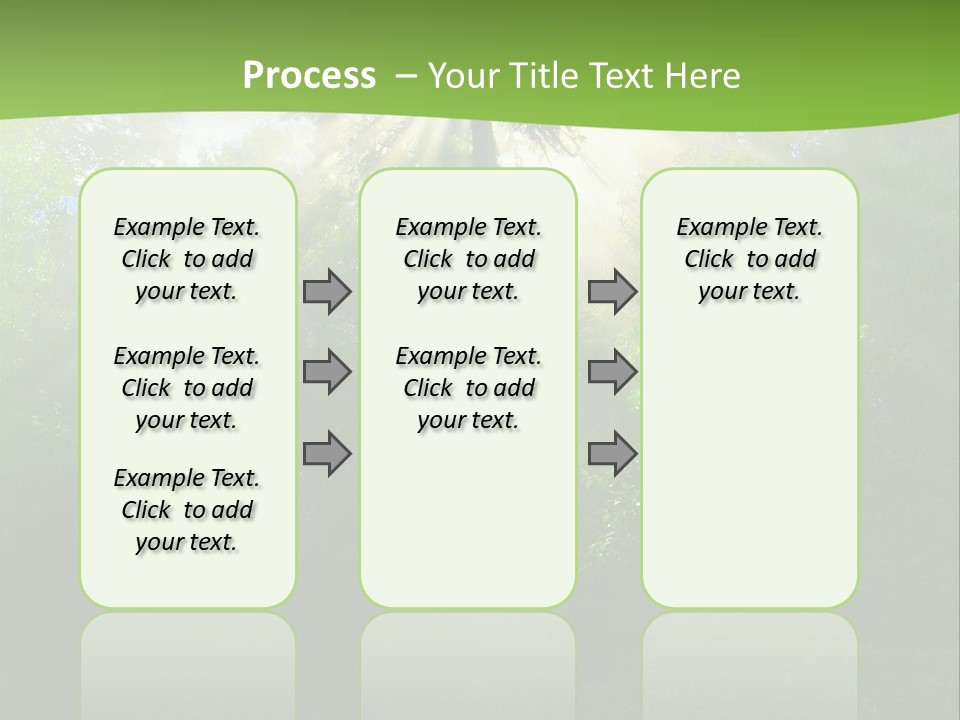 Bush Inspiration Sun PowerPoint Template