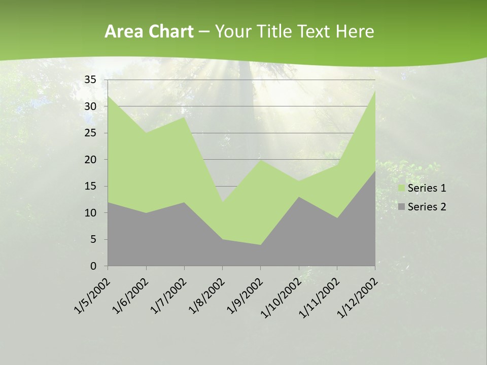 Bush Inspiration Sun PowerPoint Template