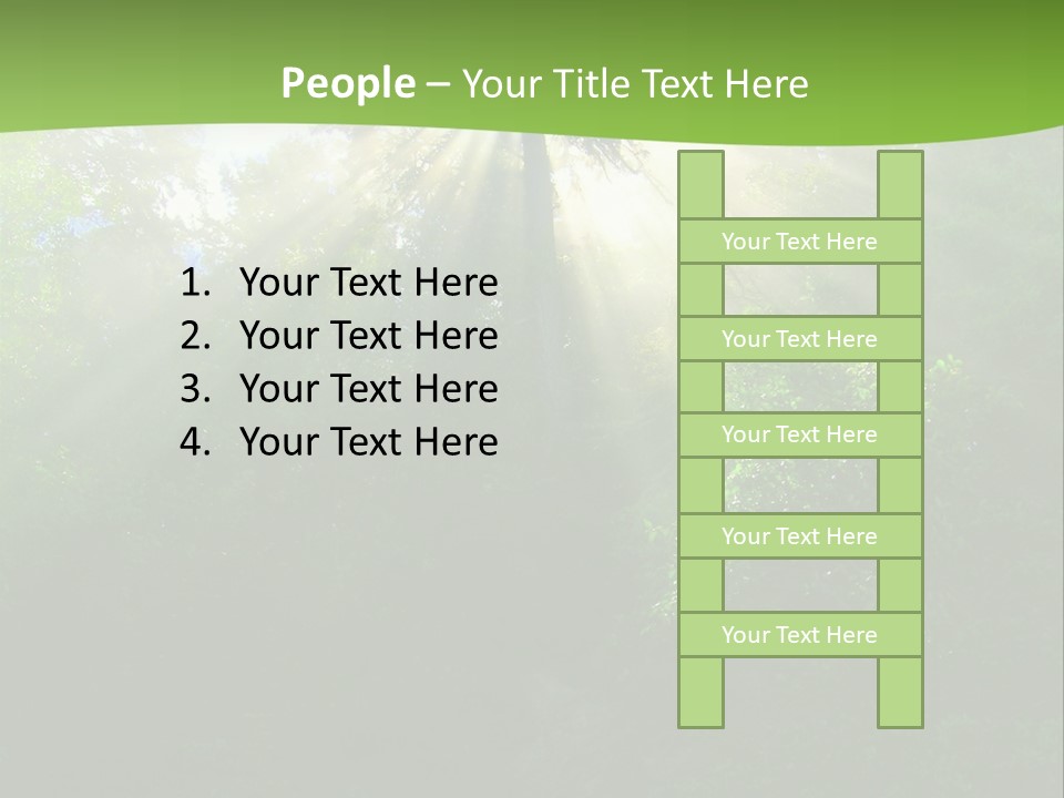Bush Inspiration Sun PowerPoint Template