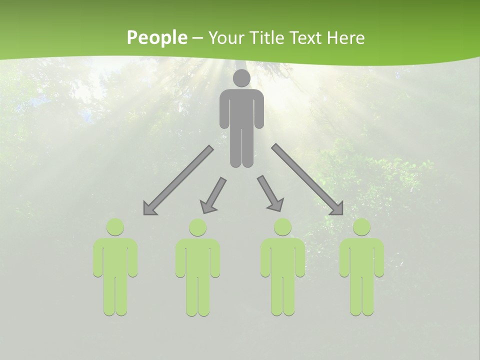 Bush Inspiration Sun PowerPoint Template