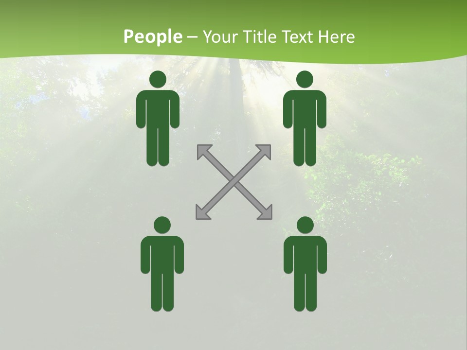 Bush Inspiration Sun PowerPoint Template