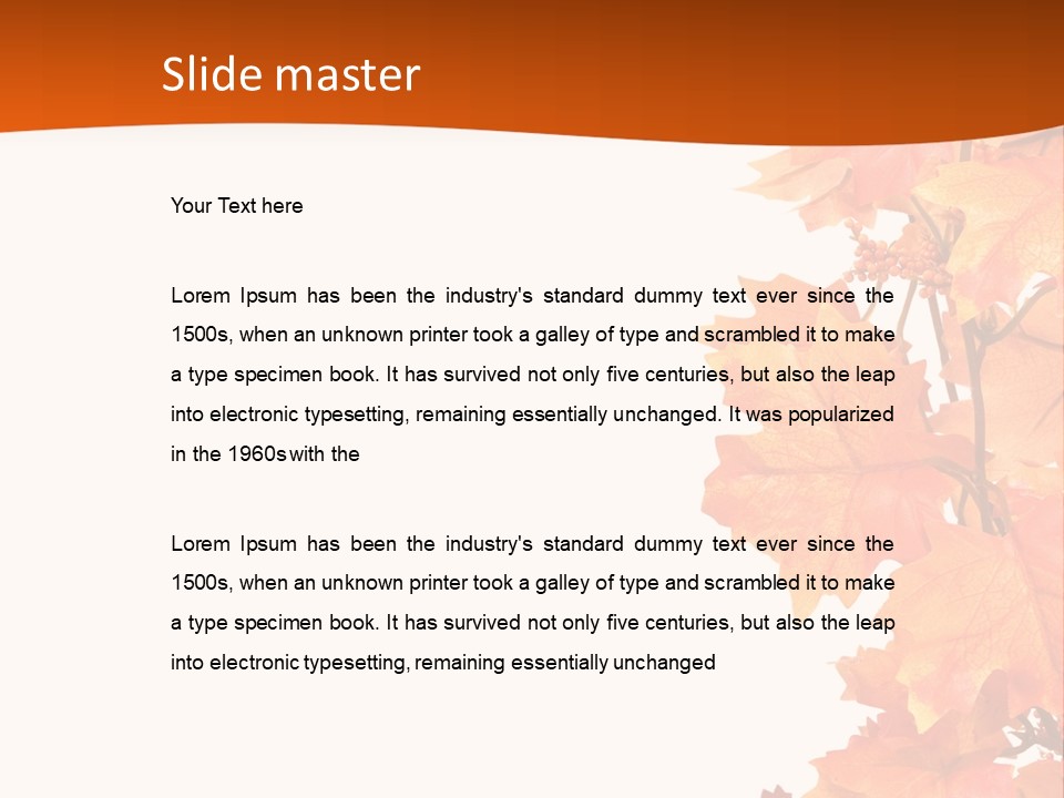 Display Decoration Food PowerPoint Template