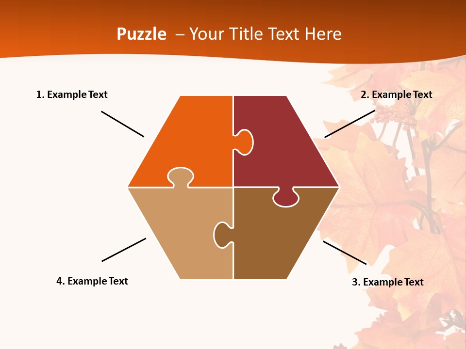 Display Decoration Food PowerPoint Template