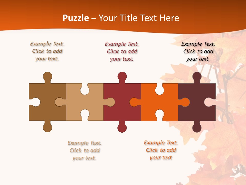 Display Decoration Food PowerPoint Template