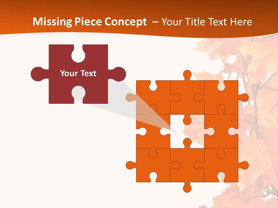 Display Decoration Food PowerPoint Template