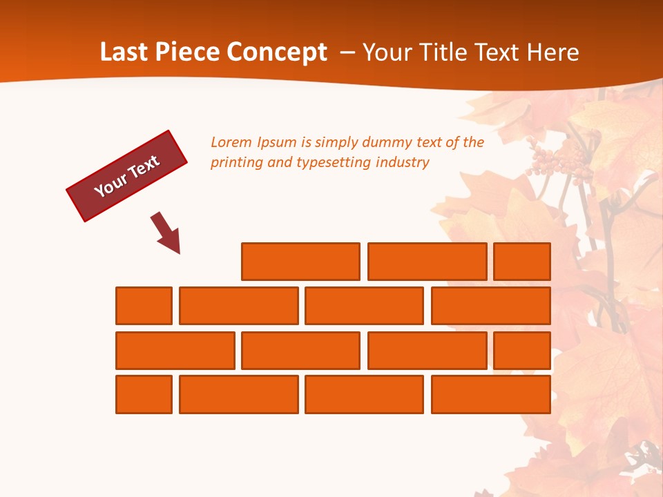 Display Decoration Food PowerPoint Template