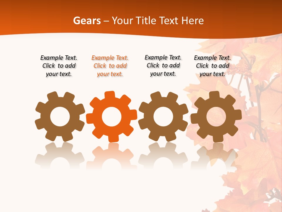 Display Decoration Food PowerPoint Template