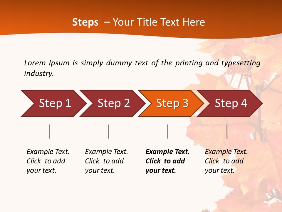 Display Decoration Food PowerPoint Template