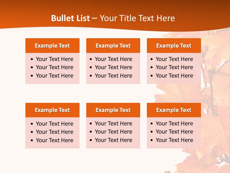 Display Decoration Food PowerPoint Template