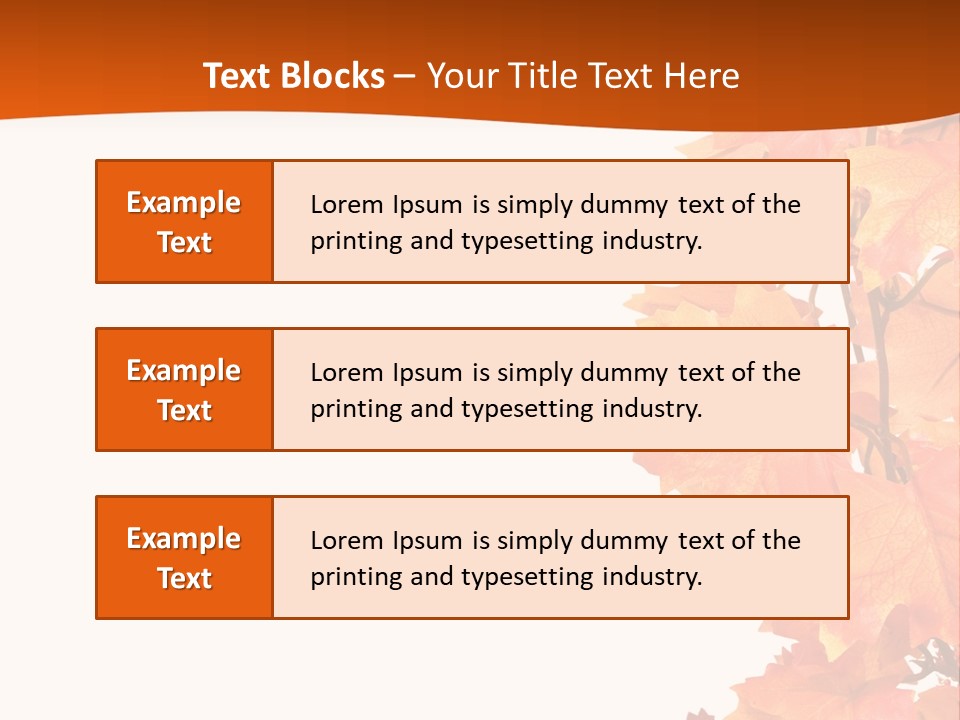 Display Decoration Food PowerPoint Template
