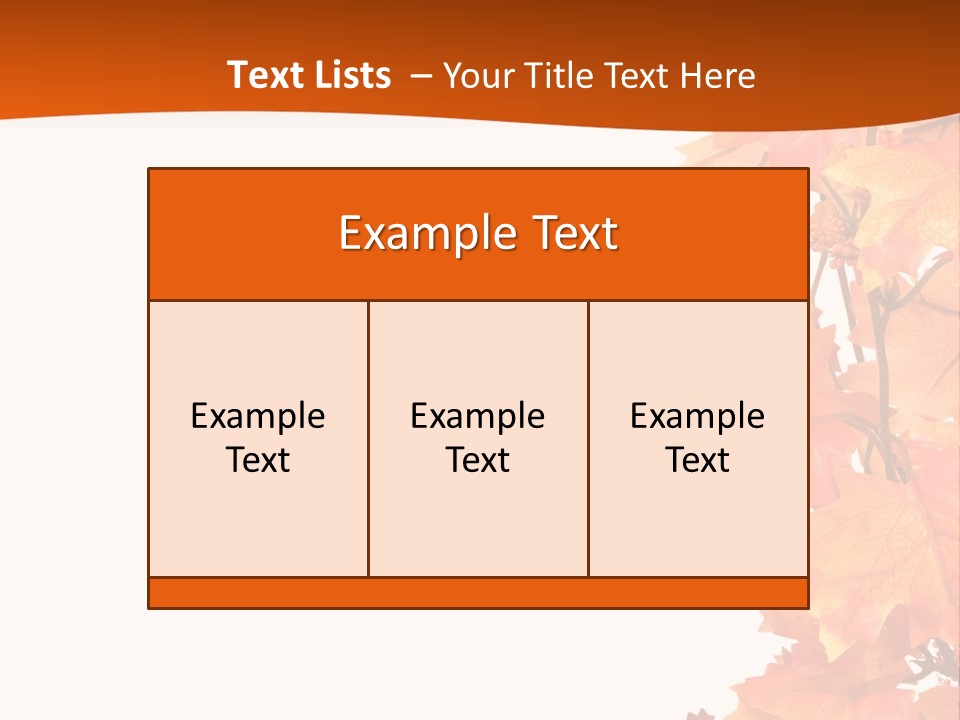 Display Decoration Food PowerPoint Template
