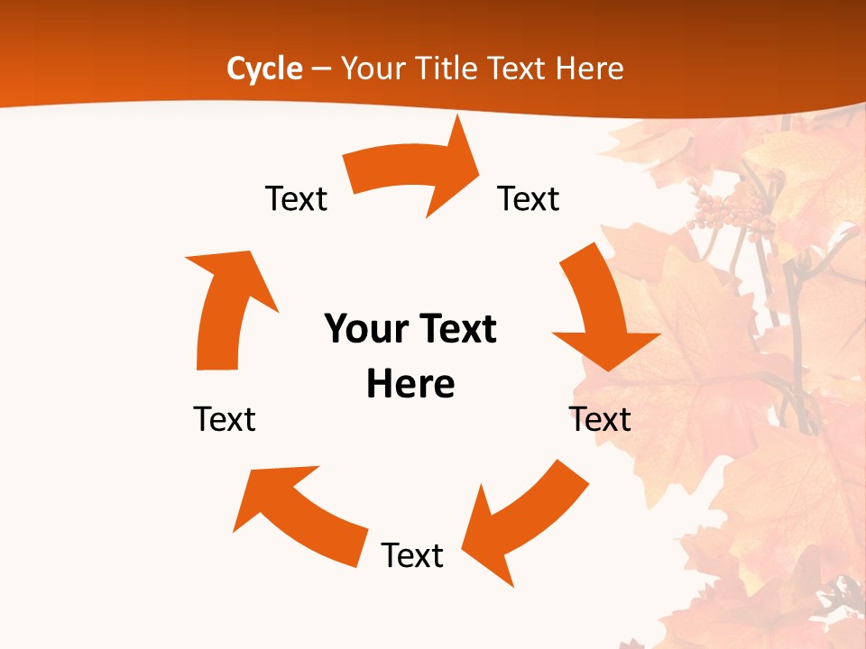 Display Decoration Food PowerPoint Template