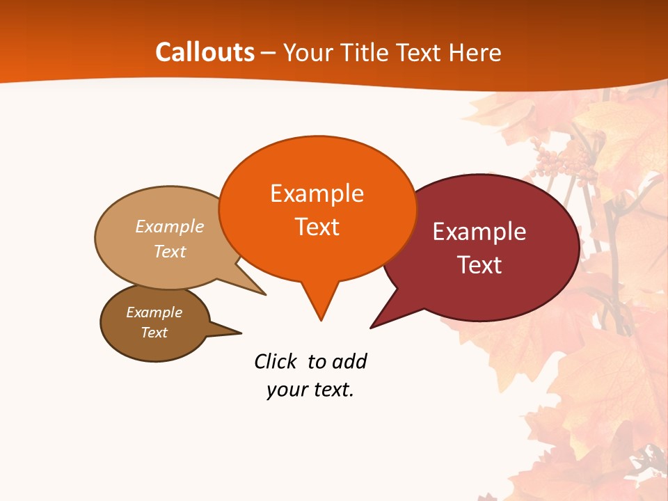 Display Decoration Food PowerPoint Template