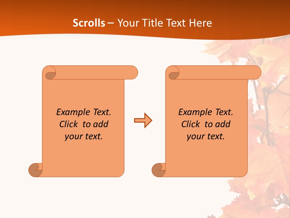 Display Decoration Food PowerPoint Template