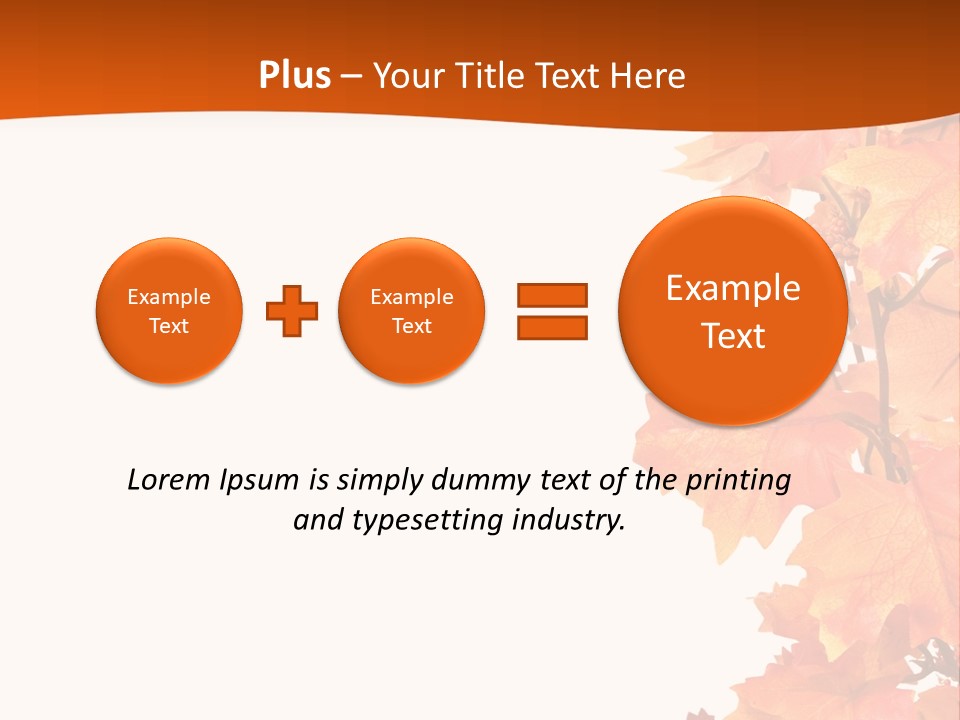 Display Decoration Food PowerPoint Template