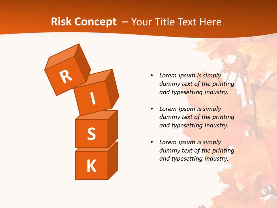 Display Decoration Food PowerPoint Template