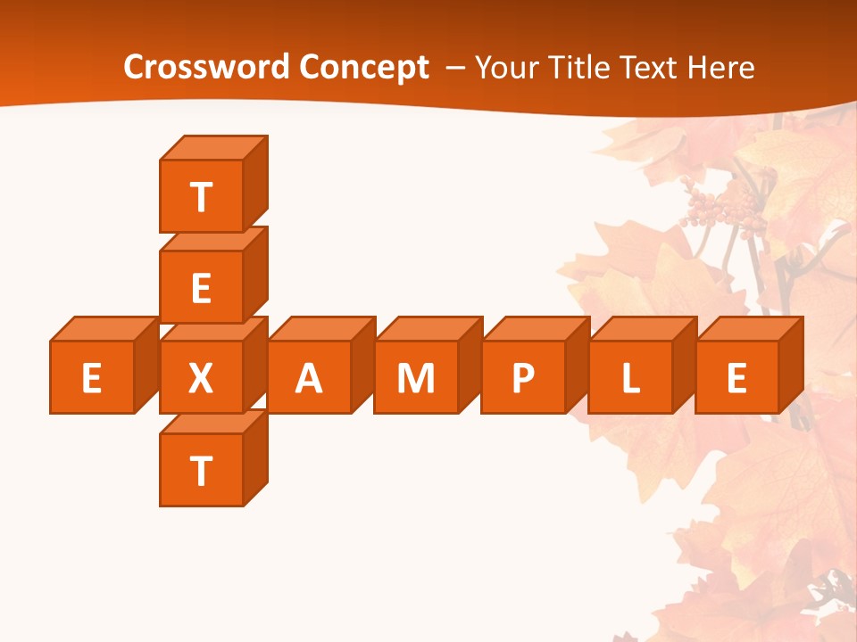 Display Decoration Food PowerPoint Template