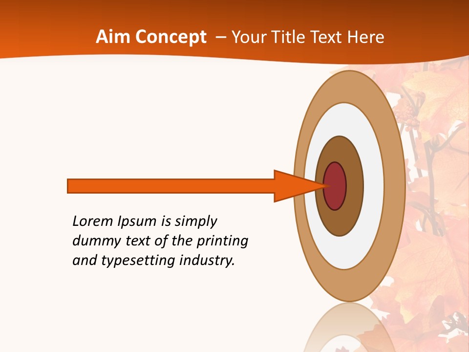 Display Decoration Food PowerPoint Template