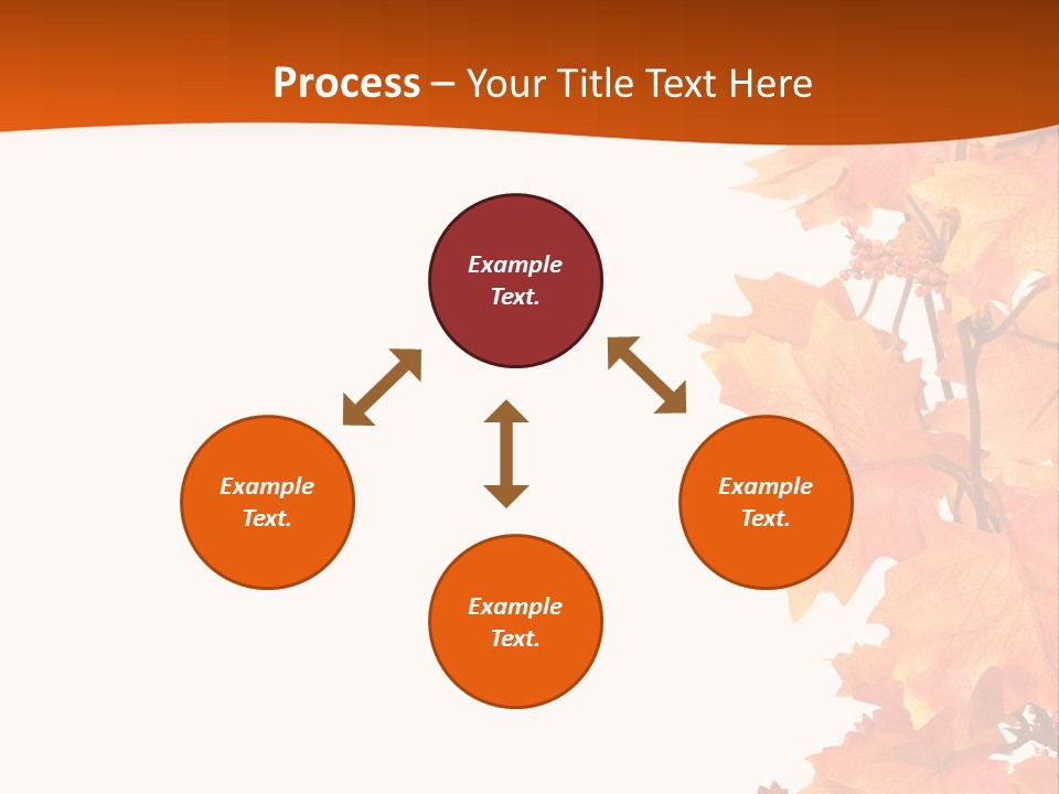 Display Decoration Food PowerPoint Template