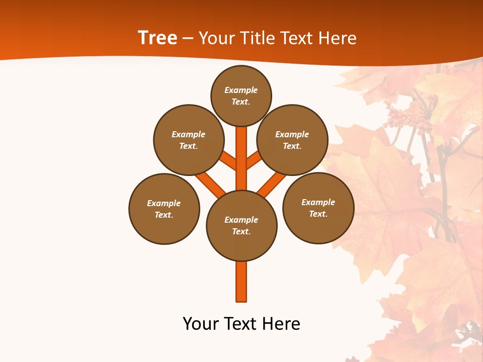 Display Decoration Food PowerPoint Template