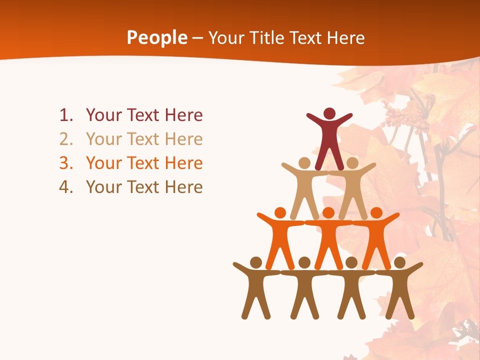 Display Decoration Food PowerPoint Template