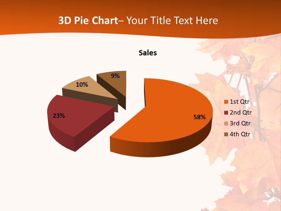 Display Decoration Food PowerPoint Template