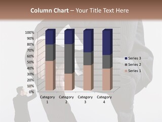 Box Businessman Dwarf PowerPoint Template