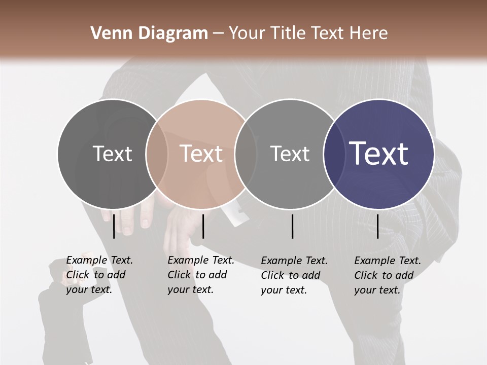 Box Businessman Dwarf PowerPoint Template