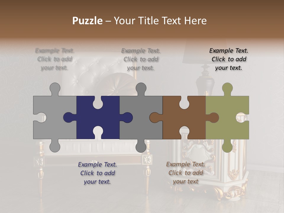 Luxury Decoration Classical PowerPoint Template